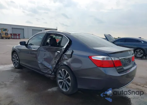 2015 Honda Accord Sport from USA, damaged, VIN 1HGCR2F5XFA266826